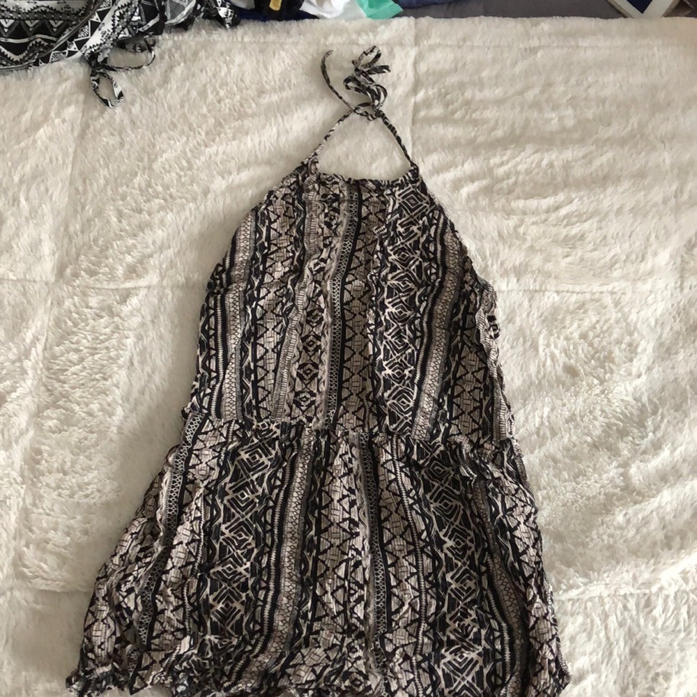 Halter top romper